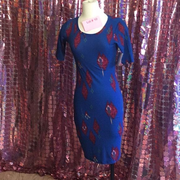 NWT LULAROE JULIA dress in size XX SMALL - Picture 1 of 13